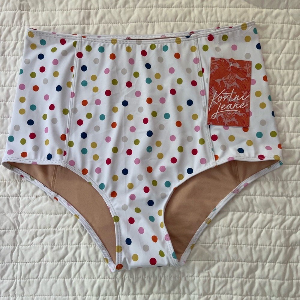 NWT Kortni Jeane High Waisted Bottoms
